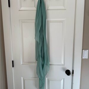 Blue Sheer Scarf
